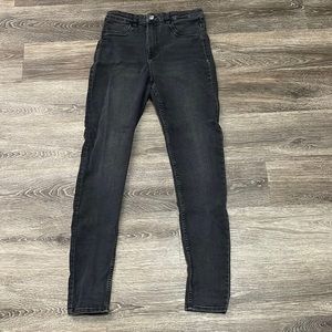 H&M Divided black jeans, size 6, lightly worn!